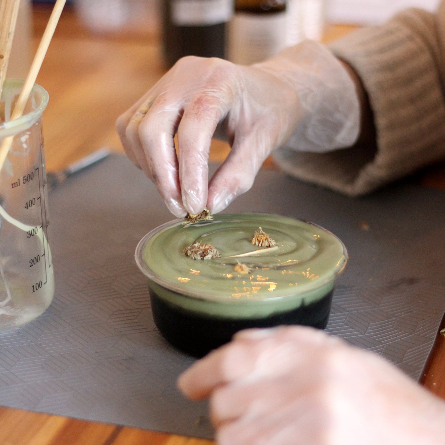 PRIVATE SOAP OR SHAMPOO MAKING CLASS (up to 4 people)