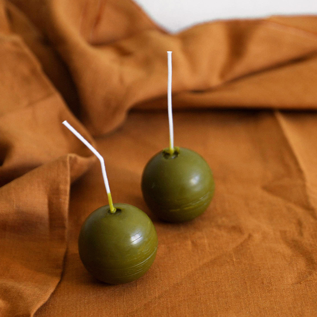 CIRCLE BEESWAX CANDLE